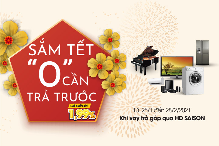 Sắm Tết “0” cần trả trước