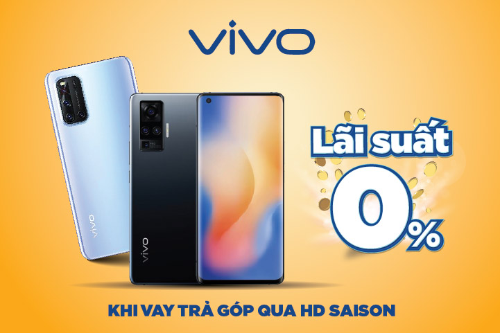 Sắm Vivo, miễn lo lãi suất