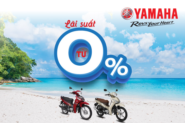 MỪNG ĐẠI LỄ, SỞ HỮU XE YAMAHA VỚI LÃI SUẤT ƯU ĐÃI