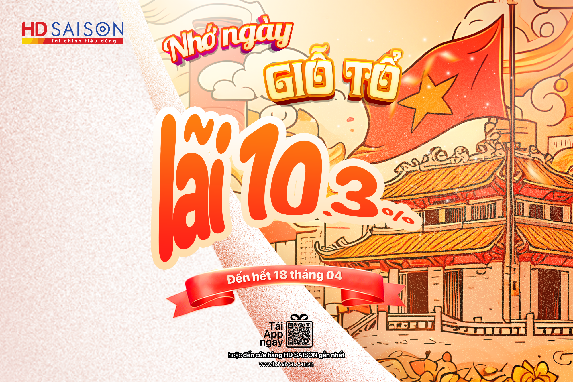 Nhớ ngày giỗ Tổ, lãi 10 phết 3
