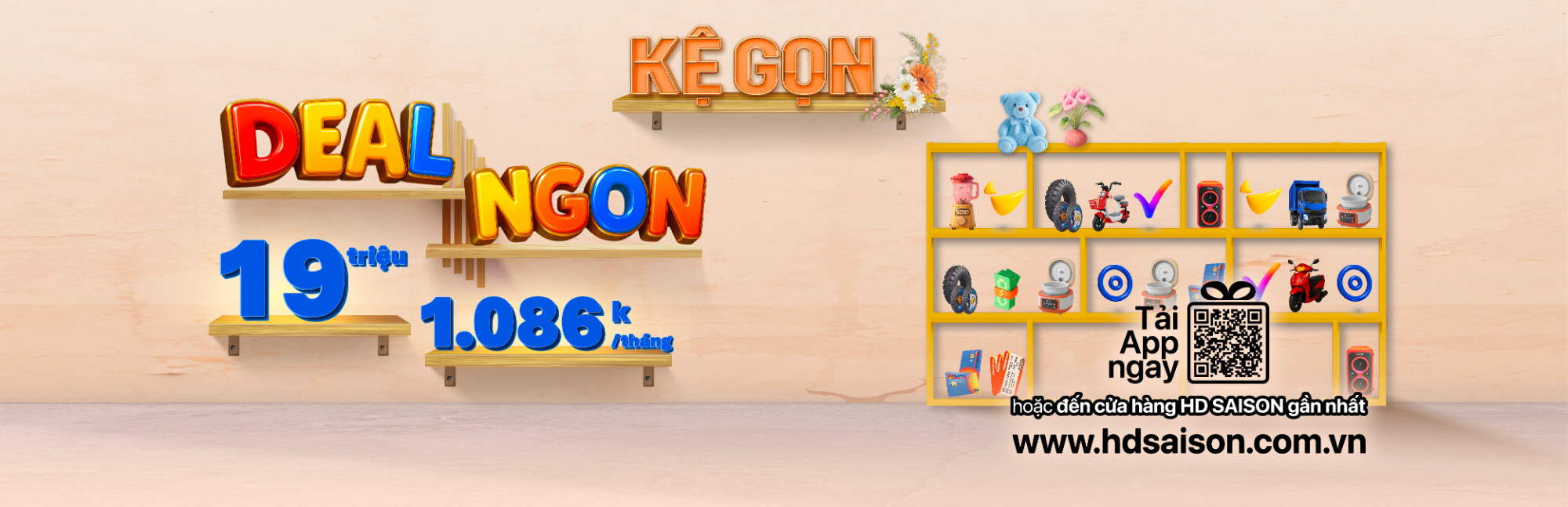 Ngập tràn “deal ngon”| Vay đến 19 triệu, chỉ trả từ 1.086k/tháng