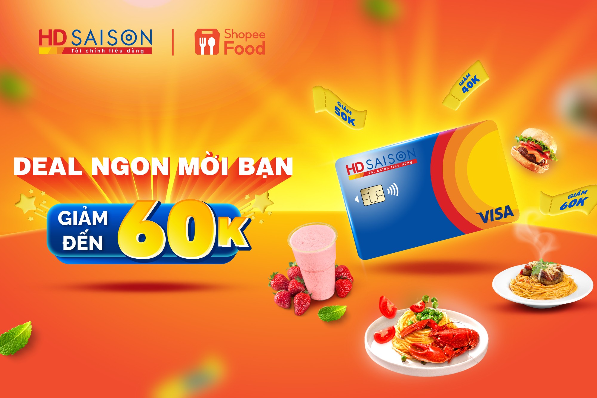 HD SAISON tung deal ngon mời bạn tại ShopeeFood