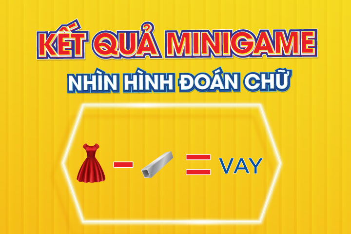 KẾT QUẢ MINIGAME NHÌN HÌNH ĐOÁN CHỮ