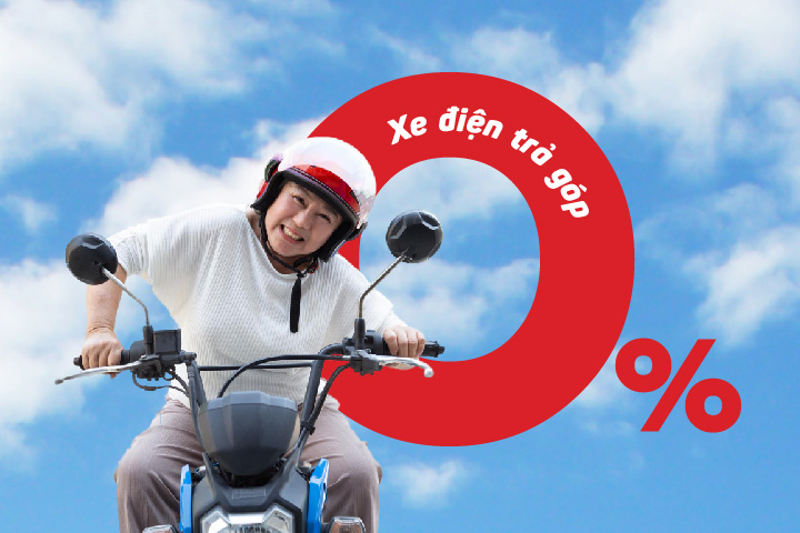 Xe điện trả góp 0%