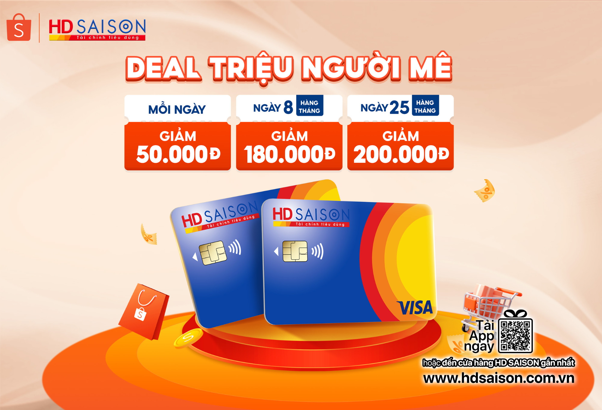HD SAISON x Shopee | Deal triệu người mê