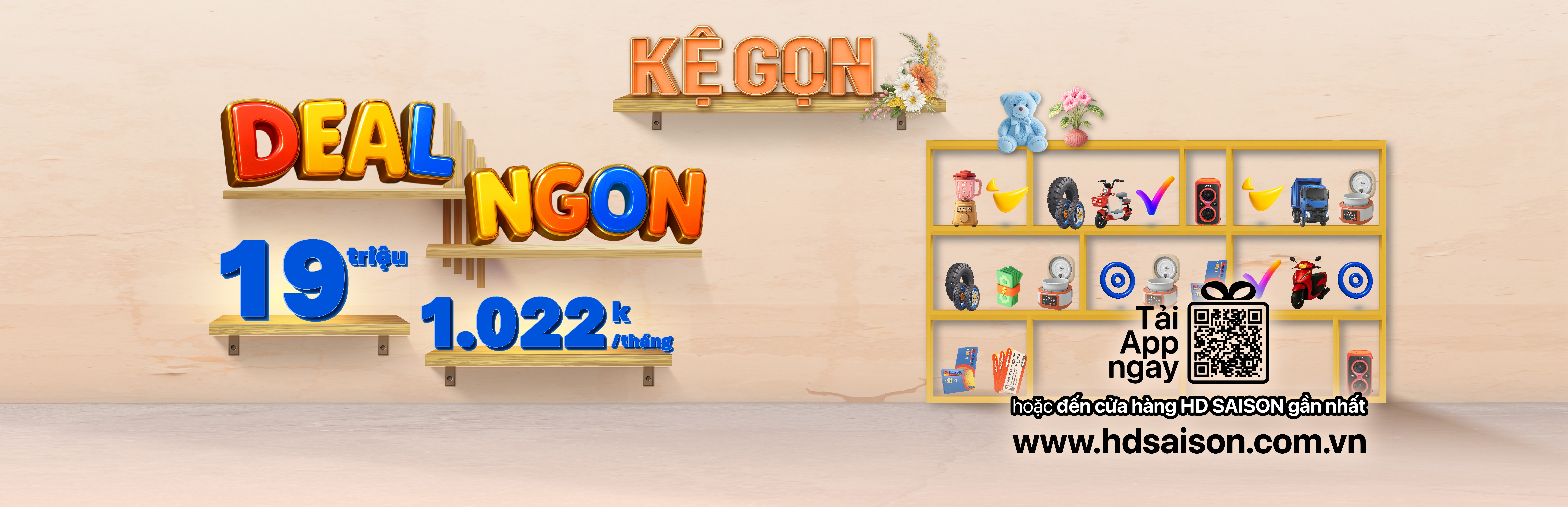 Ngập tràn “deal ngon”| Vay đến 19 triệu, chỉ trả từ 1.022k/tháng